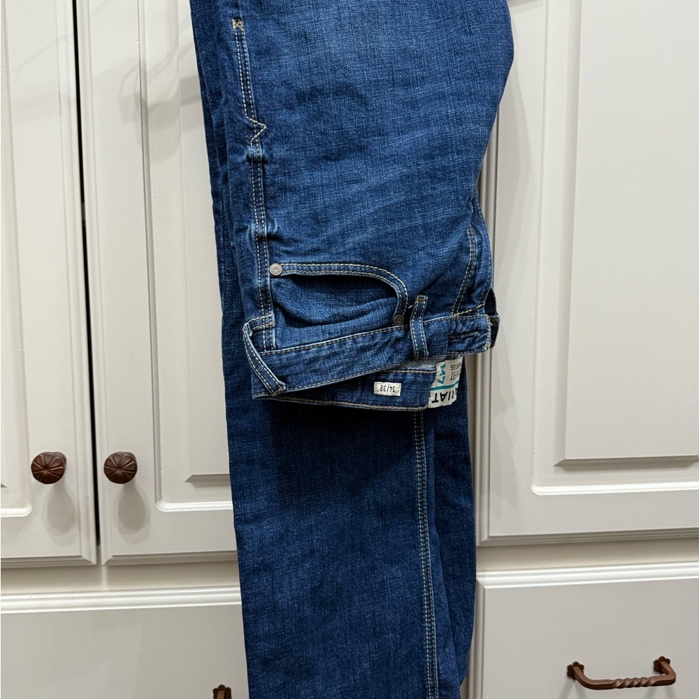 Ariat Men's Relaxed Fit Blue Jeans